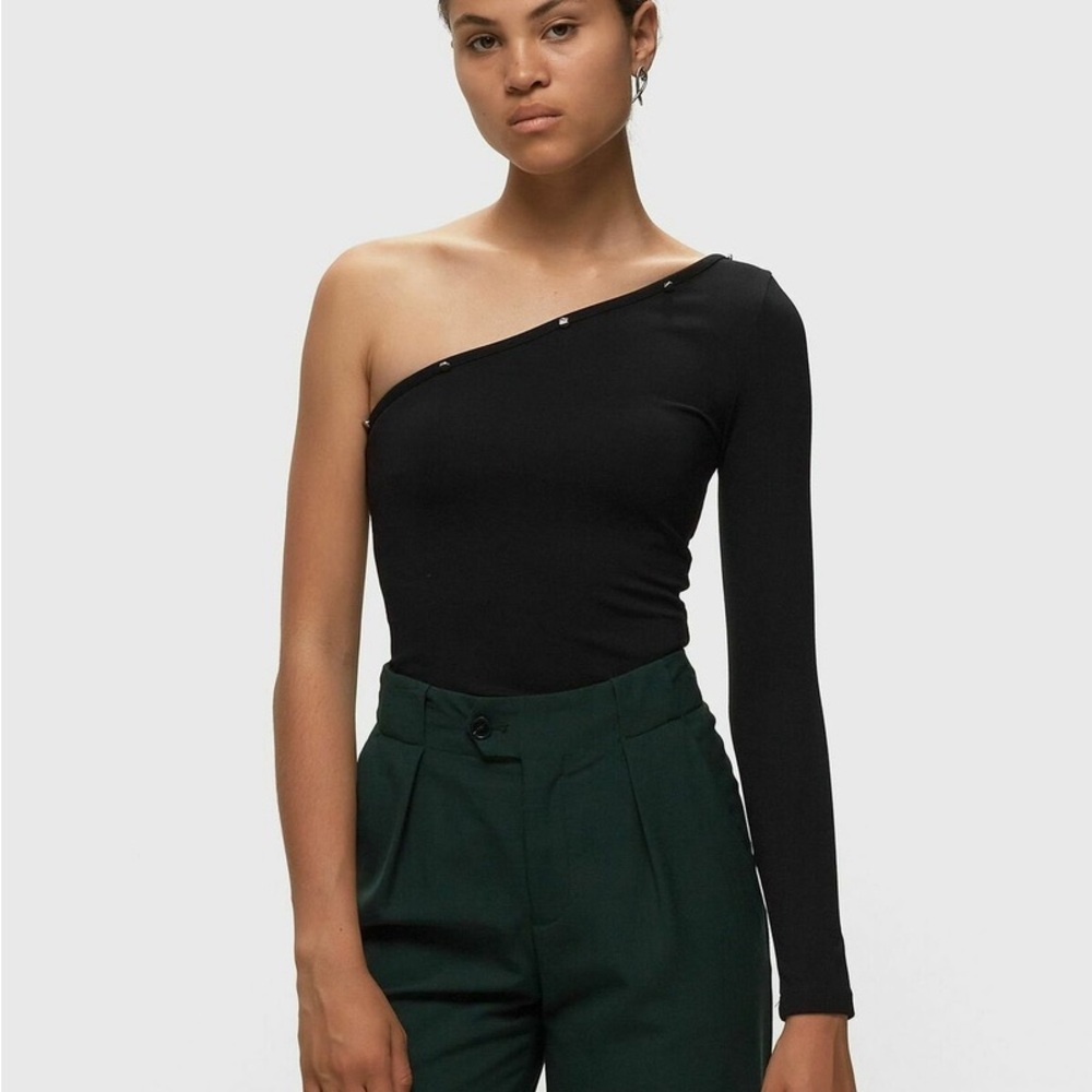 Samsoe Long Sleeve Cut-out Women's Top - Picture 3 of 7